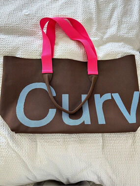 Curves by Sean Brown Curves Knit Tote Penny & Pink